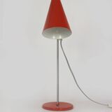Red Table Lamp by Josef Hurka for Lidokov, 1970s