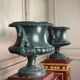 Set of 4 cast iron basins, Corneau foundry in Charleville.