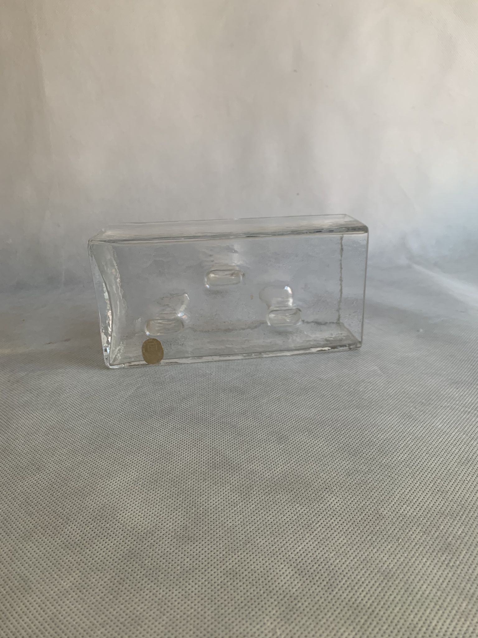 Block vase by Tirol Riedel, Austria, 1960s