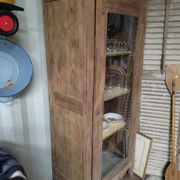 Wardrobe window glazed solid wood