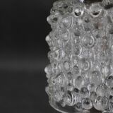 1970s Pair of Glass Table Lamps by Kamenicky Senov, Czechoslovakia-