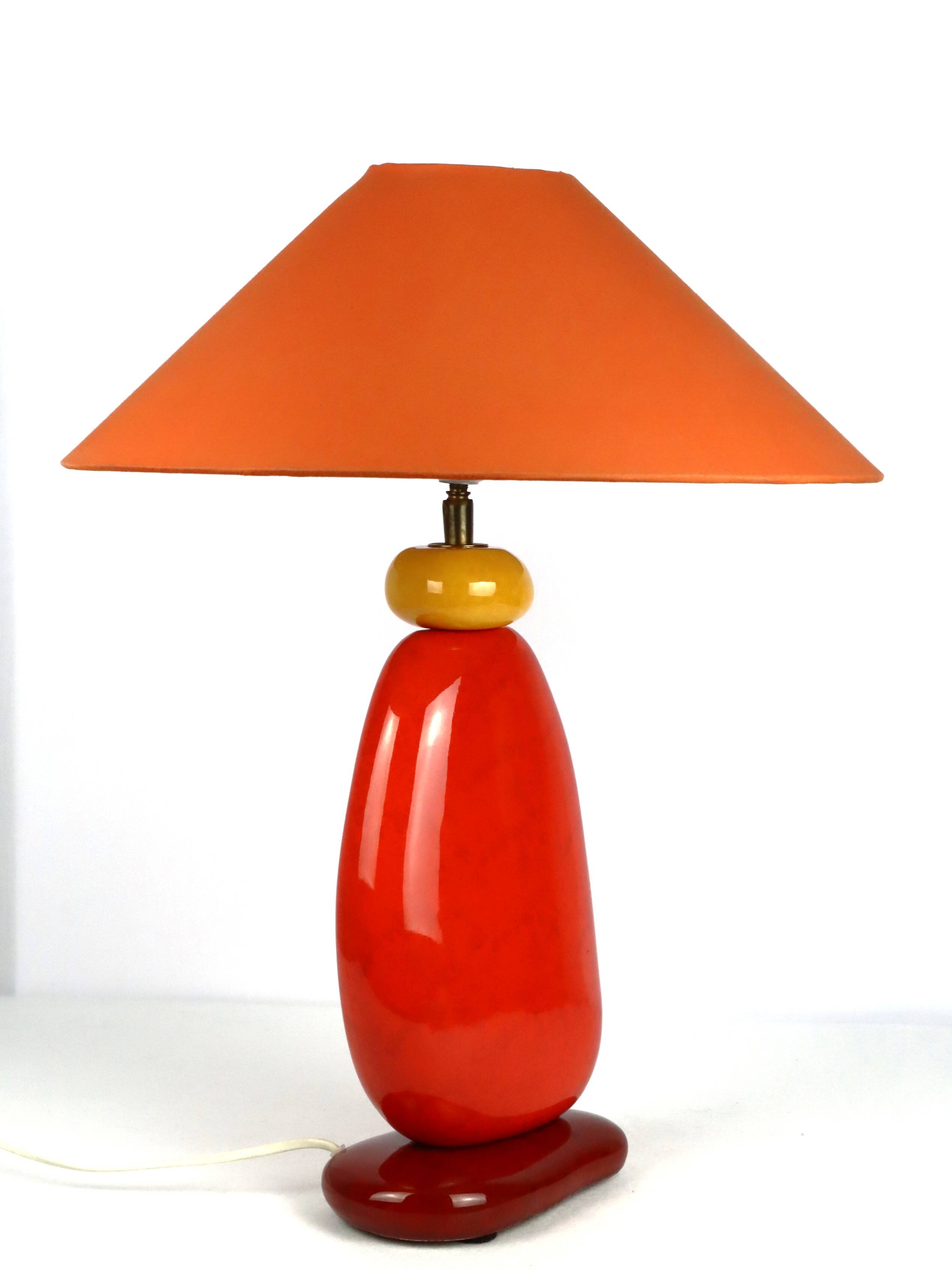Pebble lamp by François Chatain 1980