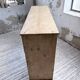 1950s pine workshop cabinet with drawers