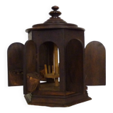 Old wooden cigar and cigarette cellar, carousel, snuff. 40s 50s