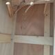 Parisian wardrobe in raw wood
