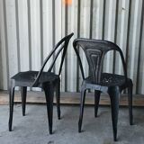 Pair of chairs by Joseph Mathieu for Mulipl’s