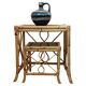 Mid-Century Modern Bamboo & Rattan Nesting Tables, Spain, 1960s