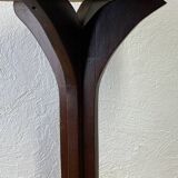 Vintage wooden pedestal table
