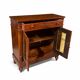 Solid pine display cabinet from the early 20th century, Dutch.