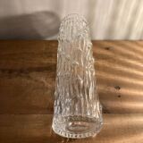 Frosted glass vase