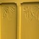 Parisian art deco buffet in yellow ochre