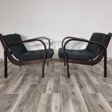 Armchairs by K. Kozelka & A. Kropacek, Set of 2, 1950s, Set of 2