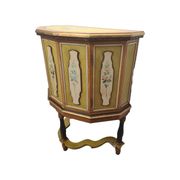 Vintage Italian Painted Cabinet, 1950s