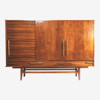 Vintage rosewood highboard, sideboard made in the 60s