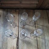 Verres flûtes à champagne gaussard lot de 6