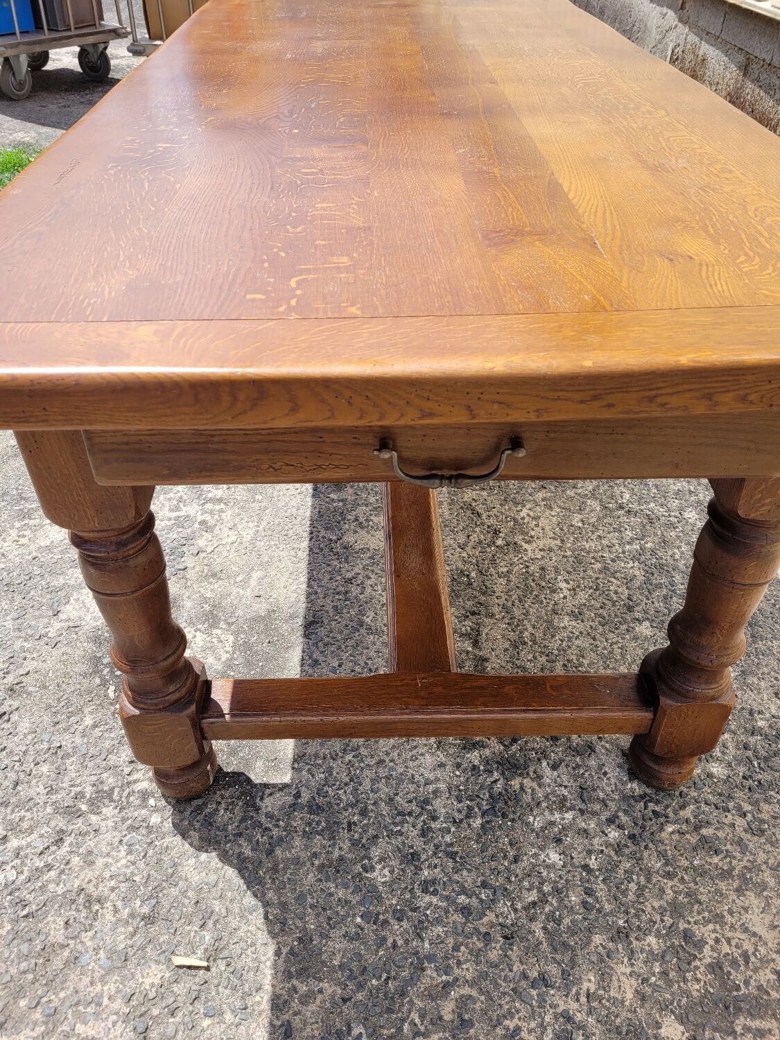 Wooden table 210 cm