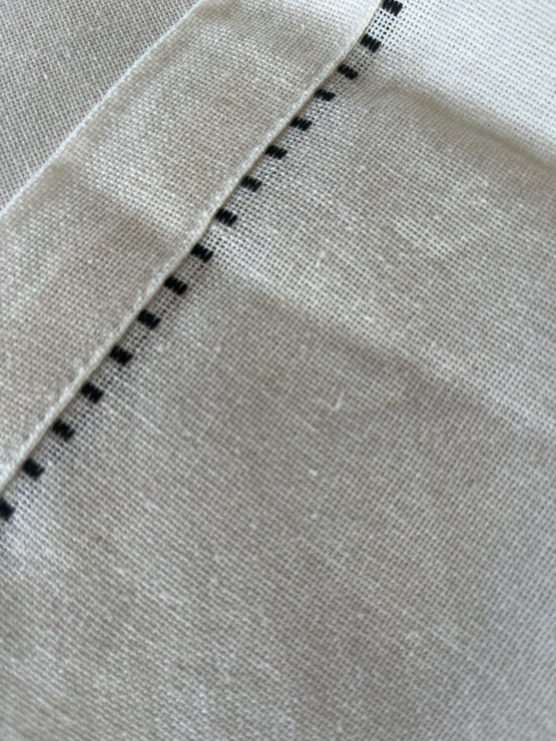 Embroidered cotton tablecloth