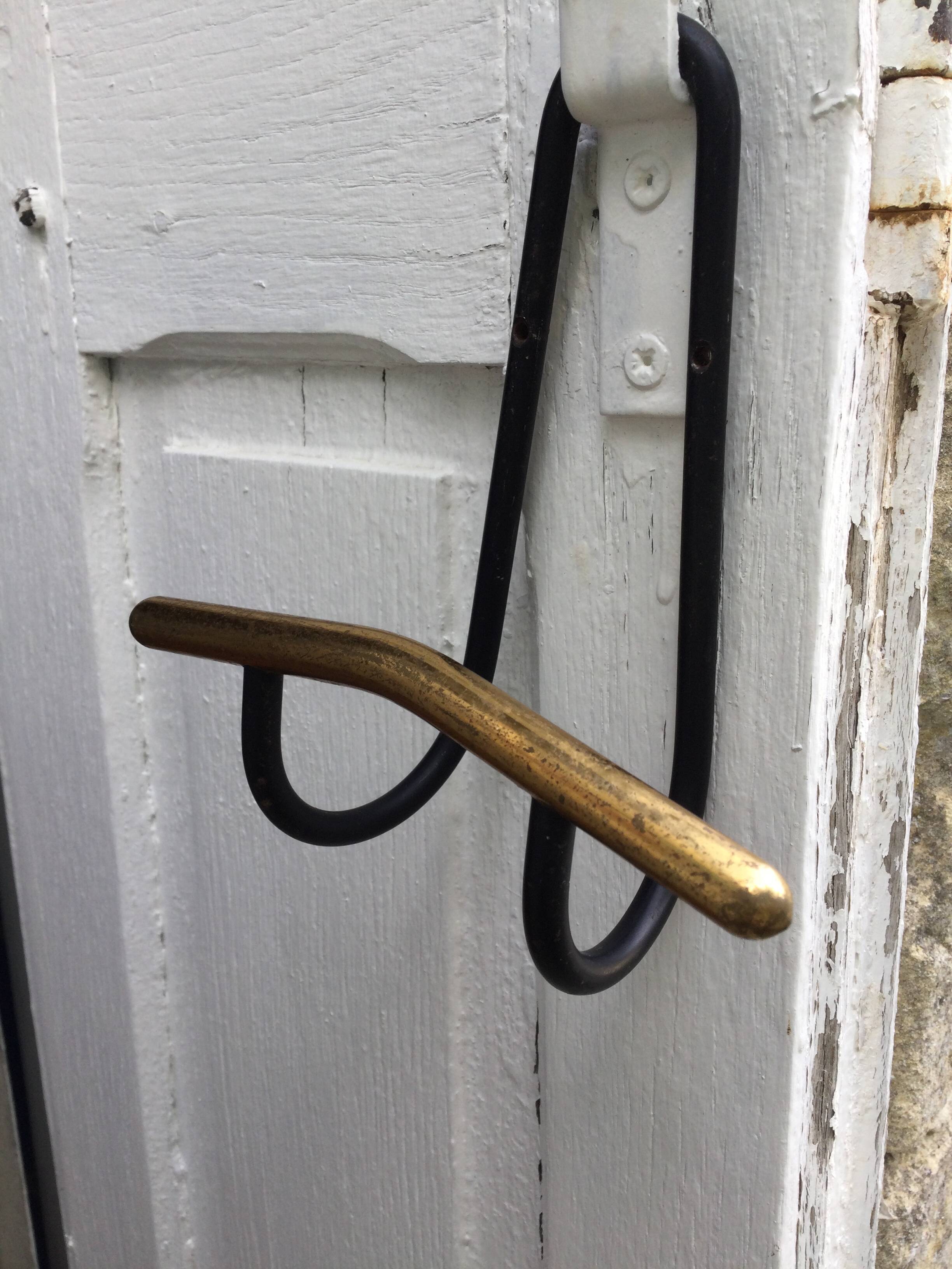 Black and gold designer wall hooks