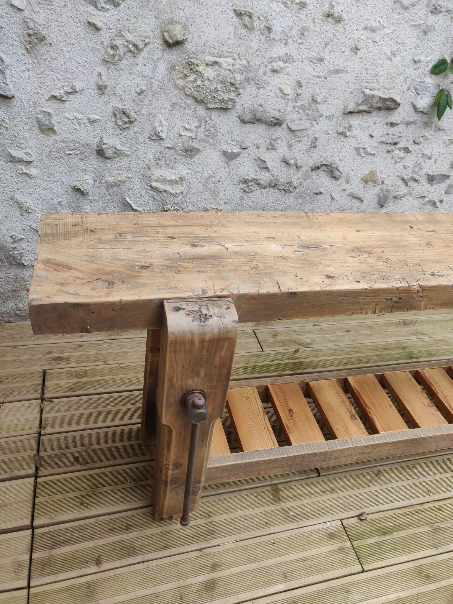 Old workbench renovated