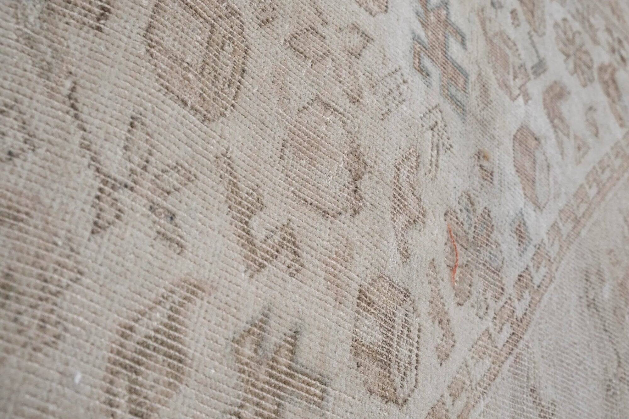 Vintage Turkish hallway rug 100x285 cm