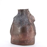 Vase sculptural en grès de Jean Linard, La Borne