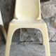 Ensemble de 4 chaises Kartell modèle 4850 design Castiglioni Gaviraghi Lanza made in Italy 1965