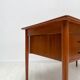 1960s vintage mid-century Danish design teak writing desk