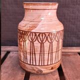 Jacques Pouchain vintage ceramic vase