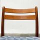 Set of chairs with a minimalist pattern, 1960s