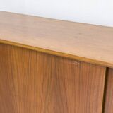 Walnut sideboard with sliding doors by Franzmeyer, 1959