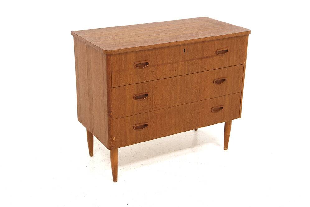 Commode scandinave en teck, Suède, 1960