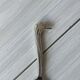 Metal foie gras spoon