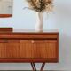 Elliott's buffet from Newbury: an icon of mid-century design in teak.