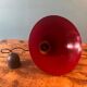 Red metal bell pendant from the 80s