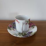 Porcelain Coffee Cup Bill Goldsmith Limoges "Victoria"