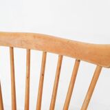 Pastoe style spindle back dining chairs,The Netherlands 1950's