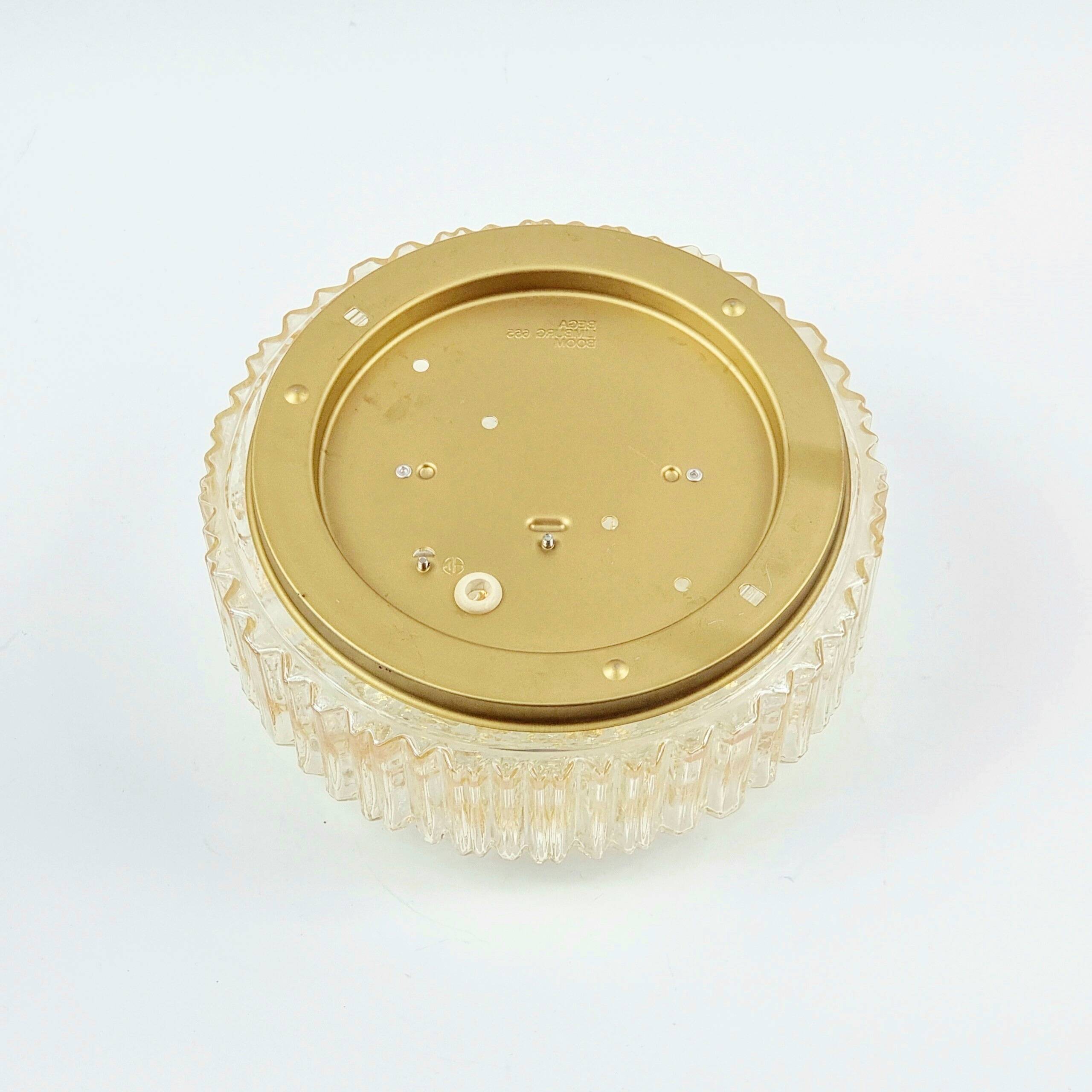 Applique murale ou plafonnier en verre bulle de style mid-century moderne par Tynell, années 60.