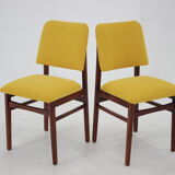 1960s Pair of Side Chairs ,Czechoslovakia