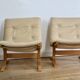 Pair of Siesta armchairs, Ingmar Relling, Westnofa, Norway, 1970s