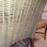 Fauteuils rotin ancien