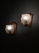 Rare, decorative wall lights by Helena Tynell, Scandinavian/Finnish Modern.