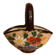 Vase corbeille Massier céramique émaillée de Vallauris