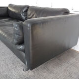 Jorgensen vintage 60s Scandinavian leather sofa