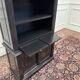 Classic English Black Bookcase