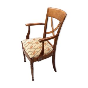 Fauteuil de bureau ancien - merisier