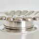 Silver scallop shell butter dish.