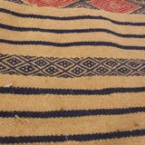 Handmade biker kilim rug in pure wool - 185x115cm