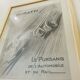 Bugatti car illustration - vintage 1930 - 30x40cm