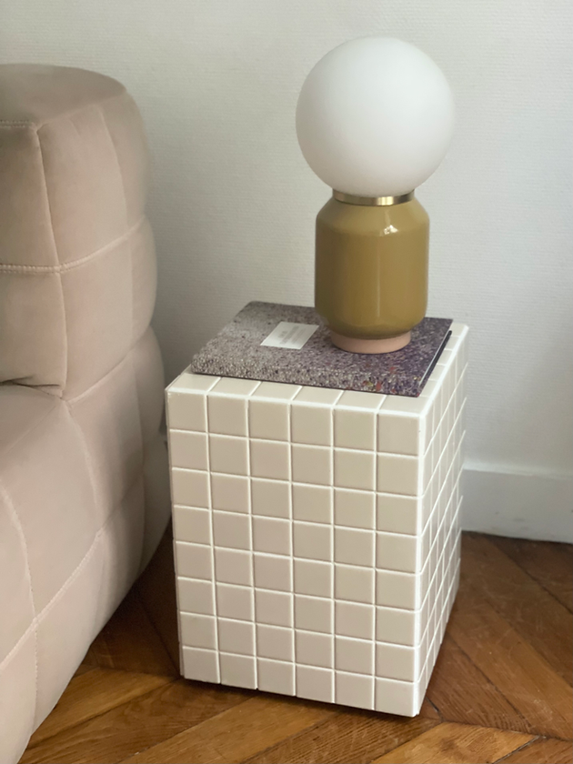 Column - beige/white