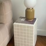 Column - beige/white